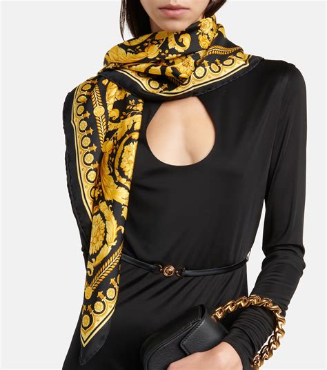 versace scarf century 21|versace silk scarf.